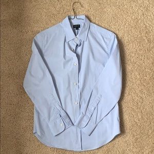 Crewcuts by JCrew blue dress shirt button down